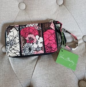 Vera bradley carry it all wristlet in plum petals